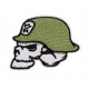 Patch ecusson skull german army tete de mort arm&eacute;e allemande