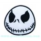 Patch ecusson skull mr jack sourrir endiabl&eacute; tim burton
