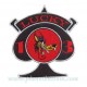 Patch Lucky 13 thirteen spade wolf  num&eacute;ro 13 loup pique black