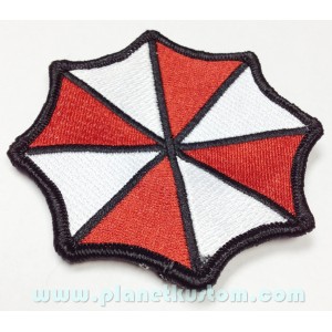 Patch ecusson logo Umbrella Corporation R&eacute;sident &eacute;vil Geeks