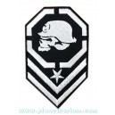 Patch ecusson skull german army tete de mort arm&eacute;e allemande