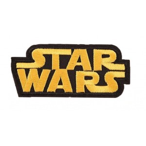 Patch ecusson Star Wars logo guerre des &eacute;toiles geek