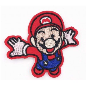 Patch ecusson super mario bros nintendo jeux vid&eacute;o geek