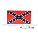 Patch ecusson drapeau rebel sudiste conf&eacute;d&eacute;r&eacute; general lee redneck