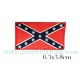 Patch ecusson drapeau rebel sudiste conf&eacute;d&eacute;r&eacute; general lee redneck