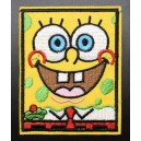 Patch ecusson thermocollant bob l'&eacute;ponge bob the sponge rectangle