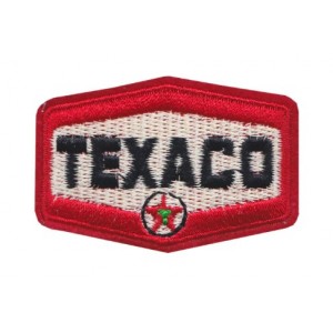 Patch ecusson thermocollant texaco r&eacute;tro motor oil racing