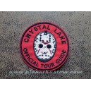 Patch ecusson thermocollant crystal lake official tour guide vendredi 13 