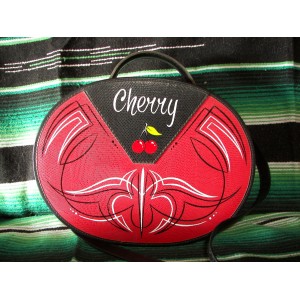 Sac vintage Strip&eacute; &agrave; la main