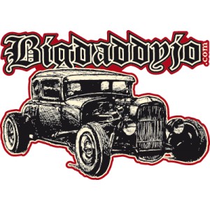 Sticker Bigdaddyjo hot Rod 32 coup&eacute; BIG17
