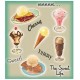Stickers multi pak sweets combo pack KC134