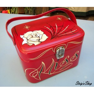 Sac vintage Strip&eacute; &agrave; la main