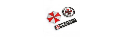 Stickers relief m&eacute;tallique 3d autocollants 