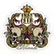 Sticker skull  & snakes fight club rules d.Vicente 34