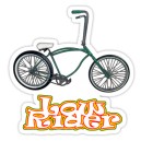 Sticker low rider v&eacute;lo bike lowrider 1